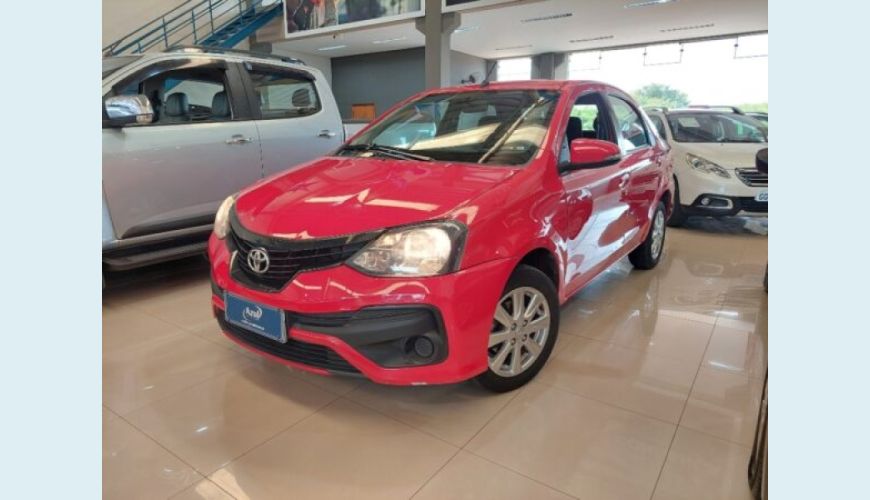 TOYOTA ETIOS 1.5 X PLUS SEDAN 16V FLEX 4P AUT. - VERMELHO - 2020 Foto 3 (Grande)