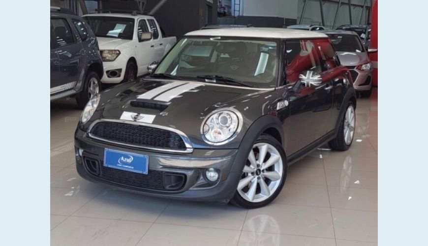 MINI COOPER 1.6 S EXCLUSIVE TURBO 2P MANUAL - CINZA - 2013 Foto 3 (Grande)