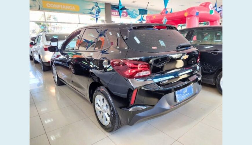 CHEVROLET ONIX 1.0 MPFI JOY 8V FLEX 4P MANUAL - BRANCO - 2018 Foto 3 (Grande)
