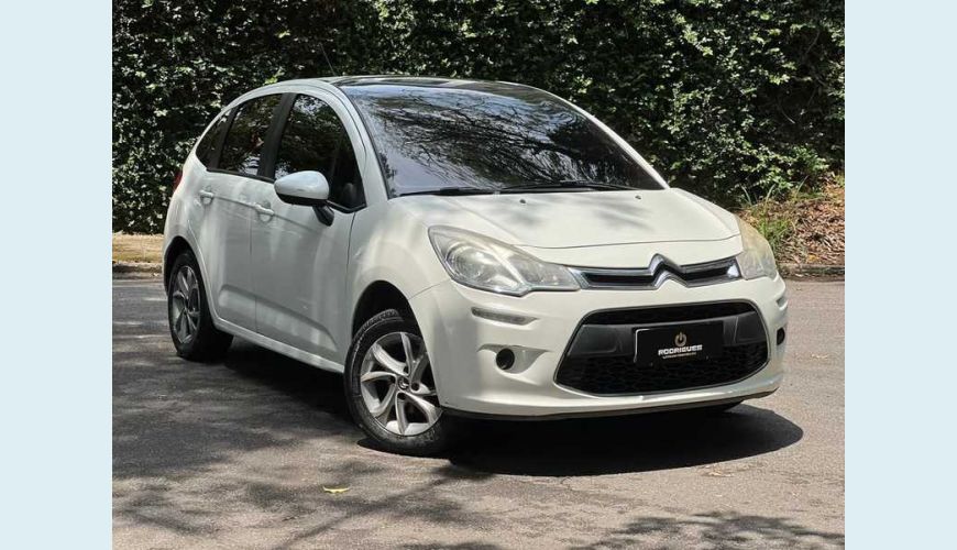 CITROËN C3 TENDANCE 1.5 8V FLEX - BRANCO - 2015 Foto 3 (Grande)