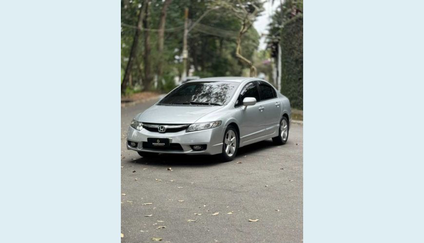 HONDA CIVIC NEW LXS 1.8 - PRATA - 2008 Foto 3 (Grande)