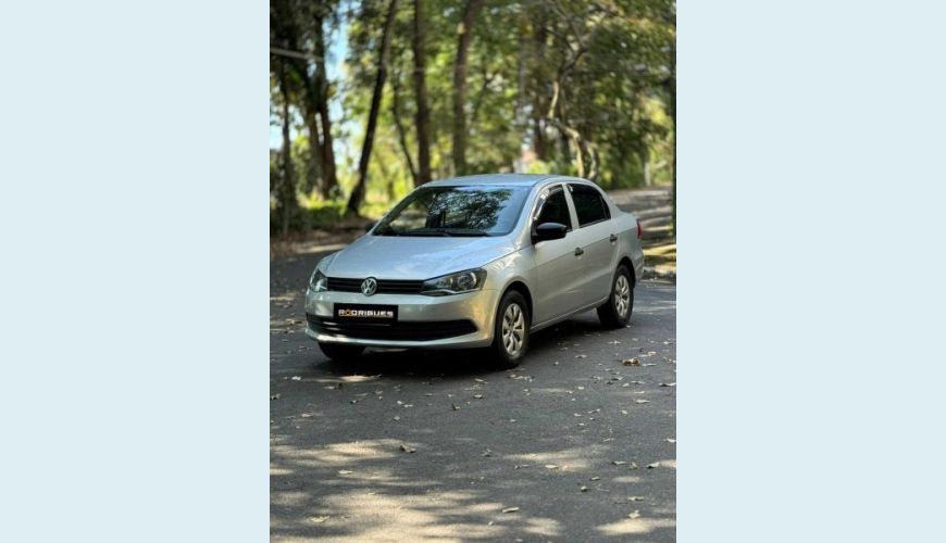 VOLKSWAGEN VOYAGE 1.0 TEC TRENDLINE FLEX - PRATA - 2016 Foto 3 (Grande)