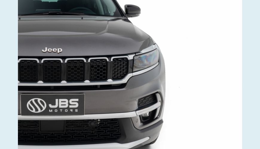 JEEP COMMANDER 1.3 T270 TURBO FLEX LONGITUDE AT6 - CINZA - 2024 Foto 3 (Grande)