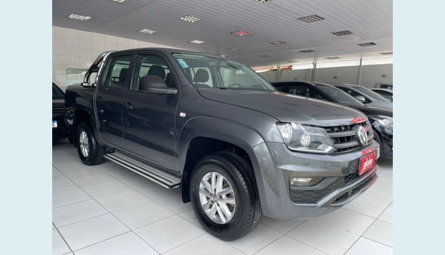 VOLKSWAGEN AMAROK 2.0 4X4 CD 16V TURBO INTERCOOLER DIESEL 4P MANUAL - CINZA - 2017 Foto 3 (Grande)