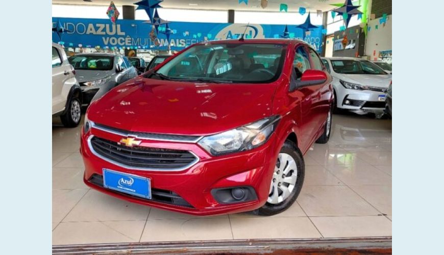 CHEVROLET ONIX 1.0 MPFI LT 8V FLEX 4P MANUAL - VERMELHO - 2019 Foto 3 (Grande)