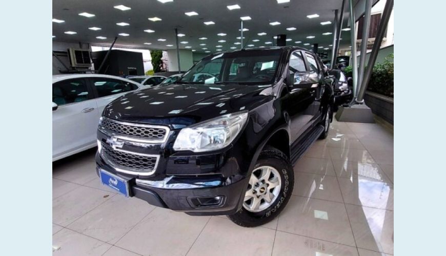CHEVROLET S-10 2.5 LT 4X4 CD 16V FLEX 4P MANUAL - PRETO - 2015 Foto 3 (Grande)