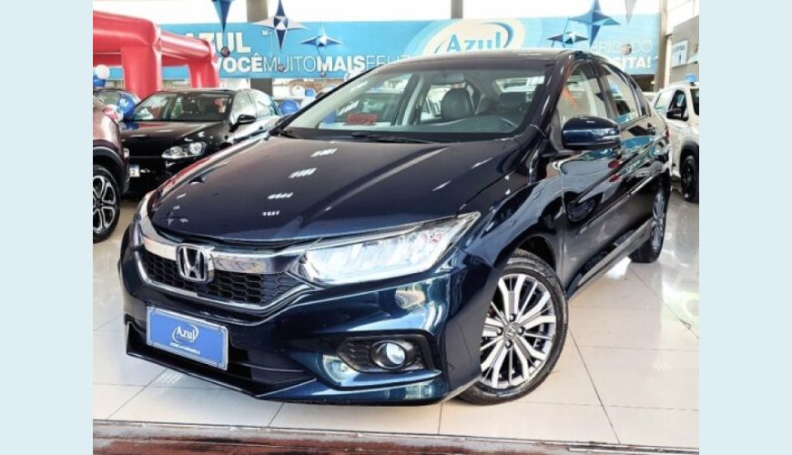 HONDA CITY 1.5 EXL 16V FLEX 4P AUT. - AZUL - 2019 Foto 3 (Grande)