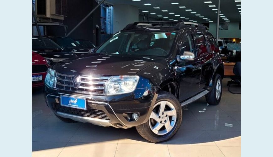 RENAULT DUSTER 2.0 DYNAMIQUE 4X2 16V FLEX 4P MANUAL - PRETO - 2013 Foto 3 (Grande)
