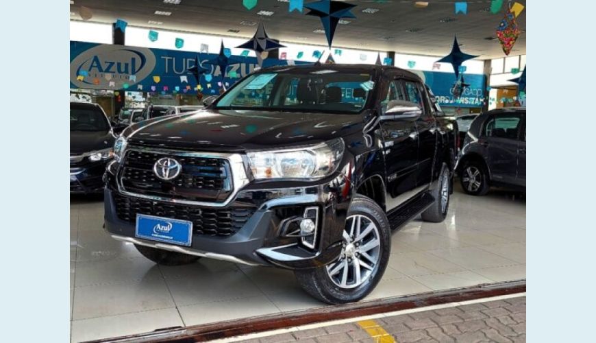 TOYOTA HILUX 2.7 SRV 4X2 CD 16V FLEX 4P AUT. - PRETO - 2019 Foto 3 (Grande)