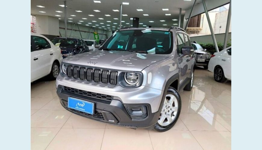 JEEP RENEGADE 1.3 T270 TURBO FLEX SPORT AT6 - PRATA - 2023 Foto 3 (Grande)