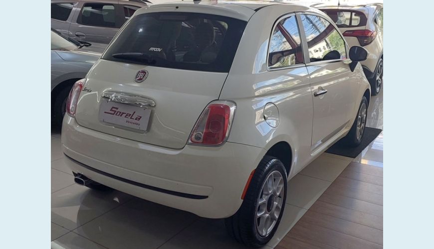 FIAT 500 1.4 CULT 8V FLEX 2P MANUAL - N/D - 2014 Foto 3 (Grande)