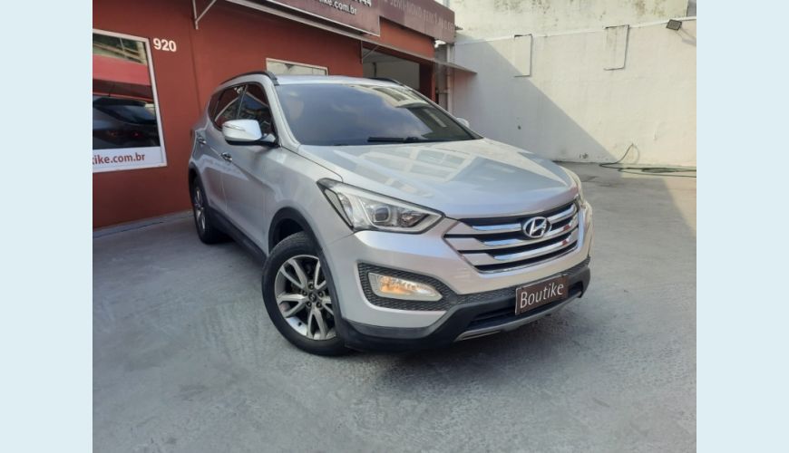 HYUNDAI SANTA FE 3.3 MPFI 4X4 V6 270CV 4P AUT. - PRATA - 2014 Foto 3 (Grande)