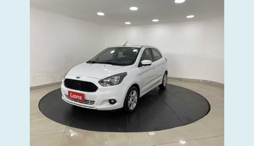 FORD KA SE 1.0 FLEX - BRANCO - 2015 Foto 3 (Grande)