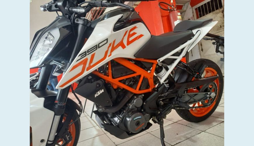 KTM DUKE 390 - BRANCO - 2020 Foto 3 (Grande)