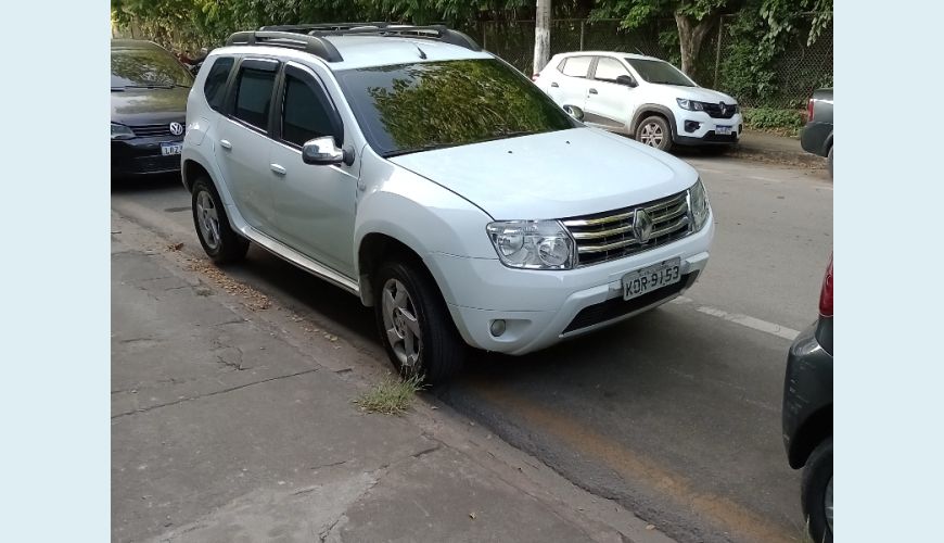 RENAULT DUSTER DYNAMIQUE 2.0 FLEX 16V AUT. - BRANCO - 2013 Foto 3 (Grande)