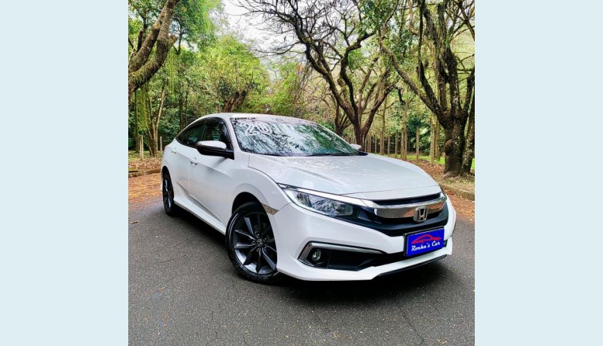 HONDA CIVIC EX 2.0 AUT. - BRANCO - 2020 Foto 3 (Grande)