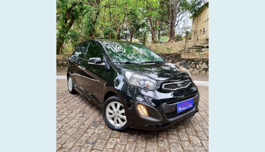 KIA PICANTO 1.0 EX - PRETO - 2014 Foto 3 (Grande)