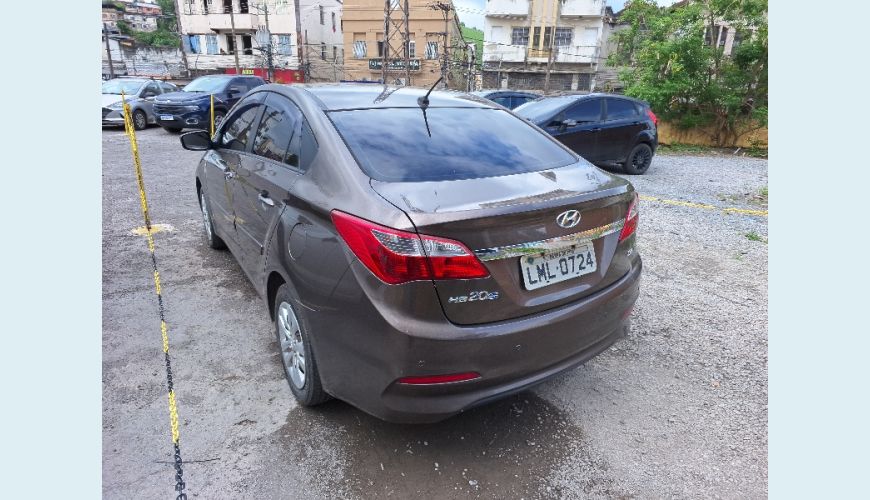 HYUNDAI HB 20S C.PLUS/C.STYLE 1.6 FLEX 16V MEC.4P - MARROM - 2017 Foto 3 (Grande)