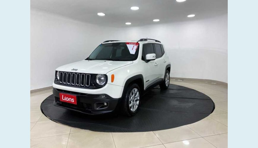 JEEP RENEGADE LONGITUDE TETO 1.8 AUT. FLEX - BRANCO - 2017 Foto 3 (Grande)
