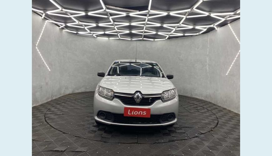 RENAULT LOGAN AUTHENTIQUE 1.0 12V SCE FLEX - PRATA - 2018 Foto 3 (Grande)