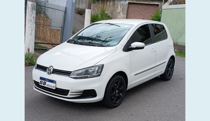 VOLKSWAGEN FOX TRENDLINE 1.0 FLEX 8V 5P - BRANCO - 2015 Foto 3 (Grande)