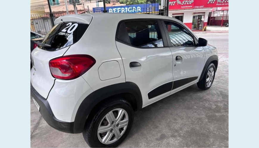 RENAULT KWID - BRANCO - 2020 Foto 3 (Grande)