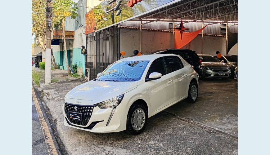 PEUGEOT 208 ALLURE 1.6 FLEX 16V 5P AUT. - BRANCO - 2023 Foto 3 (Grande)