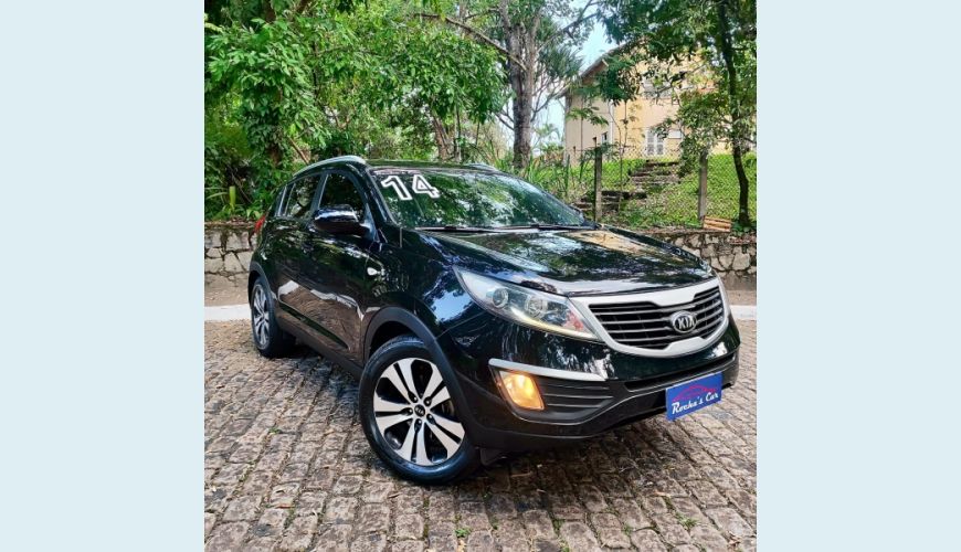 KIA SPORTAGE LX 2.0 AUT. - PRETO - 2014 Foto 3 (Grande)