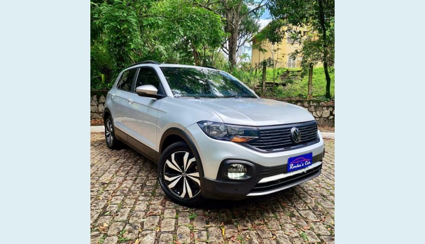 VOLKSWAGEN T-CROSS 200TSI AUT. - PRATA - 2022 Foto 3 (Grande)