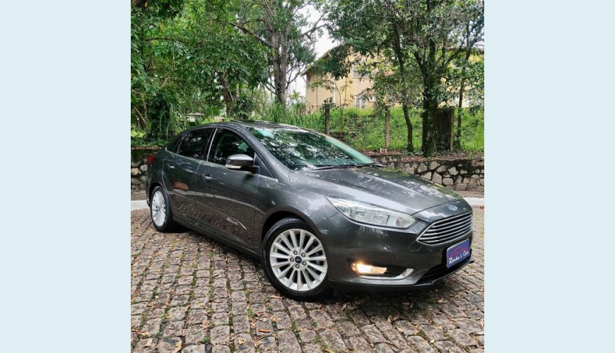 FORD FOCUS SEDAN TITANIUM 2.0 AUT. - CINZA - 2019 Foto 3 (Grande)