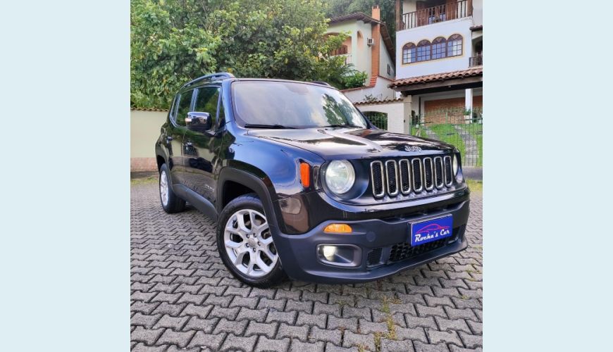 JEEP RENEGADE LONGITUDE 1.8 AUT. - PRETO - 2016 Foto 3 (Grande)