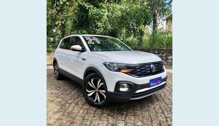 VOLKSWAGEN T-CROSS COMFORTLINE 200TSI AUT - BRANCO - 2021 Foto 3 (Grande)
