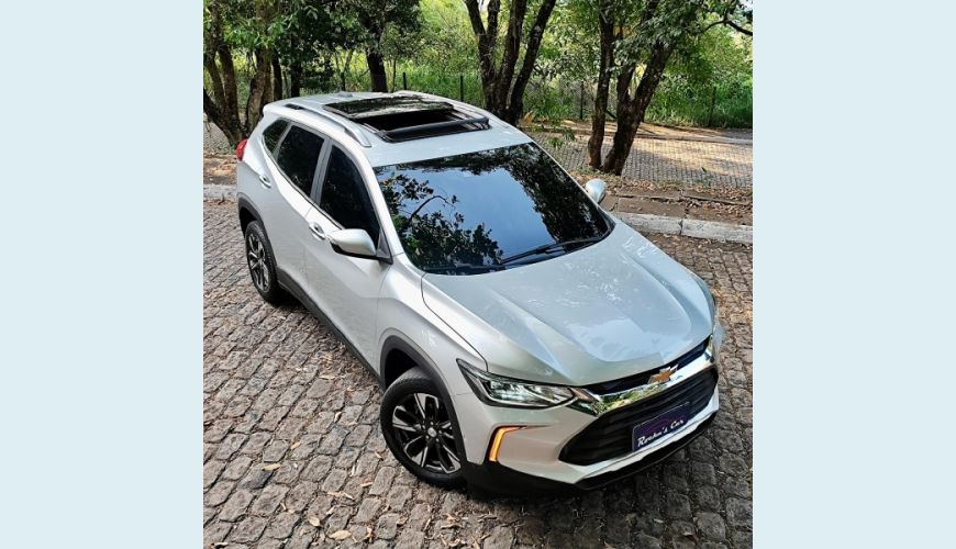 CHEVROLET TRACKER PREMIER 1.2 TURBO AUT. - PRATA - 2022 Foto 3 (Grande)