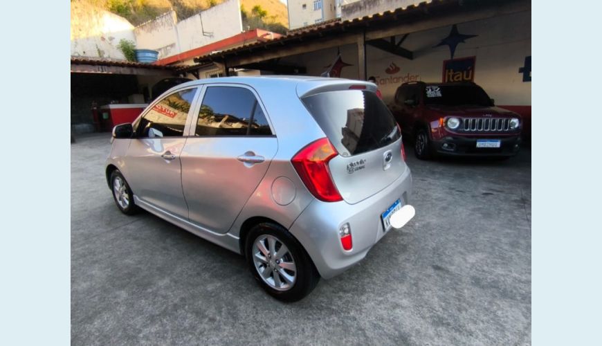 KIA PICANTO EX 1.1/1.0/ 1.0 FLEX MEC. - PRATA - 2012 Foto 3 (Grande)