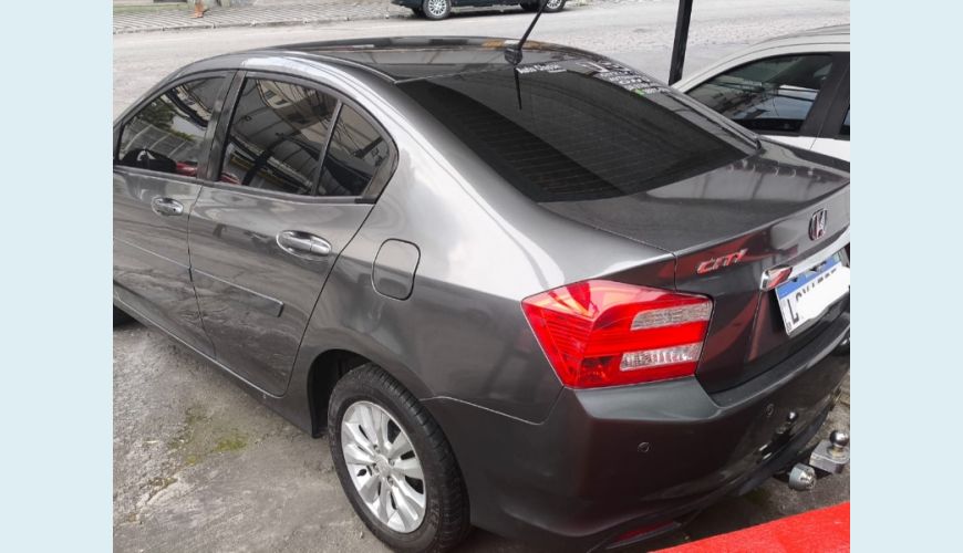 HONDA CITY SEDAN LX 1.5 FLEX 16V 4P AUT. - CINZA - 2013 Foto 3 (Grande)