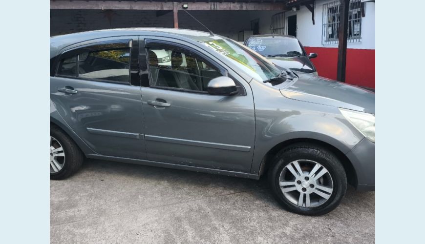 CHEVROLET AGILE LTZ 1.4 MPFI 8V FLEXPOWER 5P - CINZA - 2013 Foto 3 (Grande)
