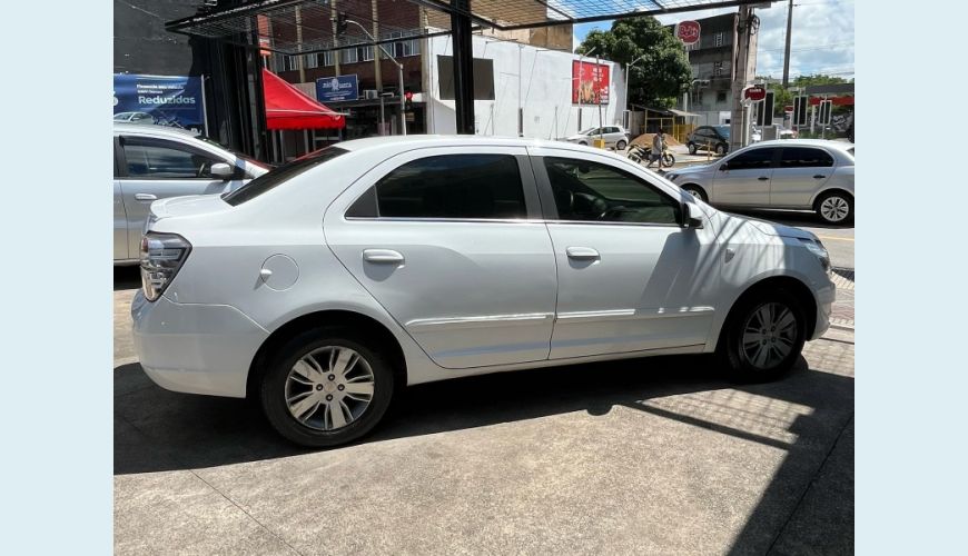 CHEVROLET COBALT LTZ 1.8 8V ECONO.FLEX 4P AUT. - BRANCO - 2013 Foto 3 (Grande)