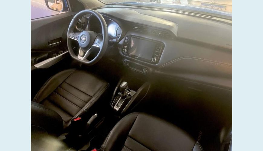 NISSAN KICKS EXCLUSIVE CVT - AZUL - 2022 Foto 3 (Grande)