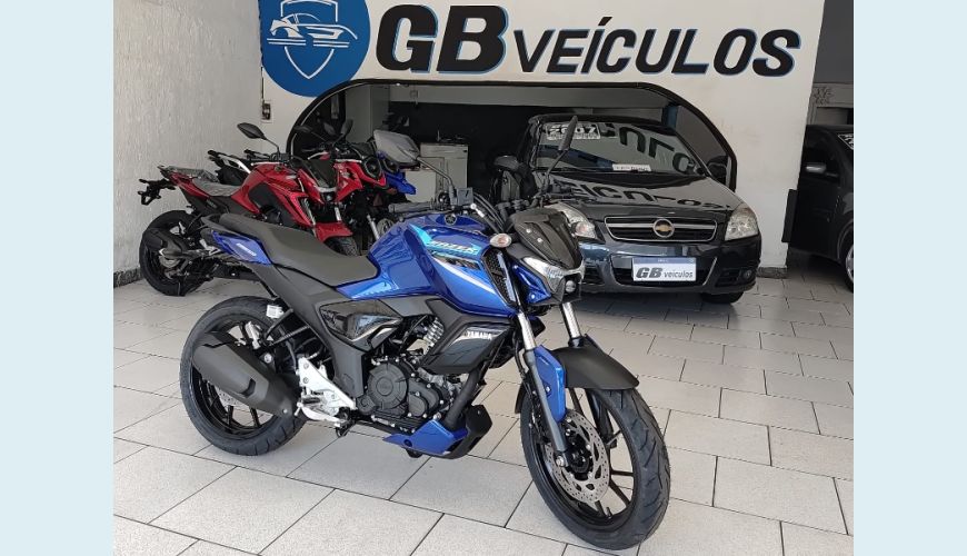 YAMAHA FZ15 150 FAZER FLEX - AZUL - 2025 Foto 3 (Grande)