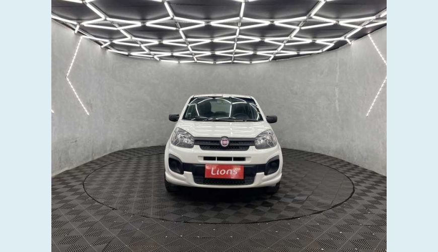 FIAT UNO ATTRACTIVE 1.0 8V FLEX 4P - BRANCO - 2019 Foto 3 (Grande)