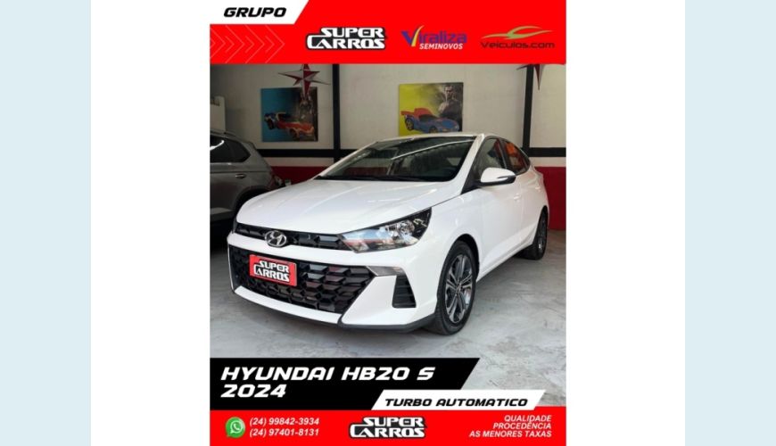 HYUNDAI HB 20S - BRANCO - 2024 Foto 3 (Grande)