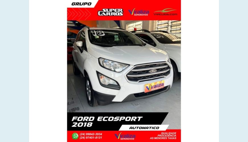 FORD ECOSPORT - BRANCO - 2018 Foto 3 (Grande)
