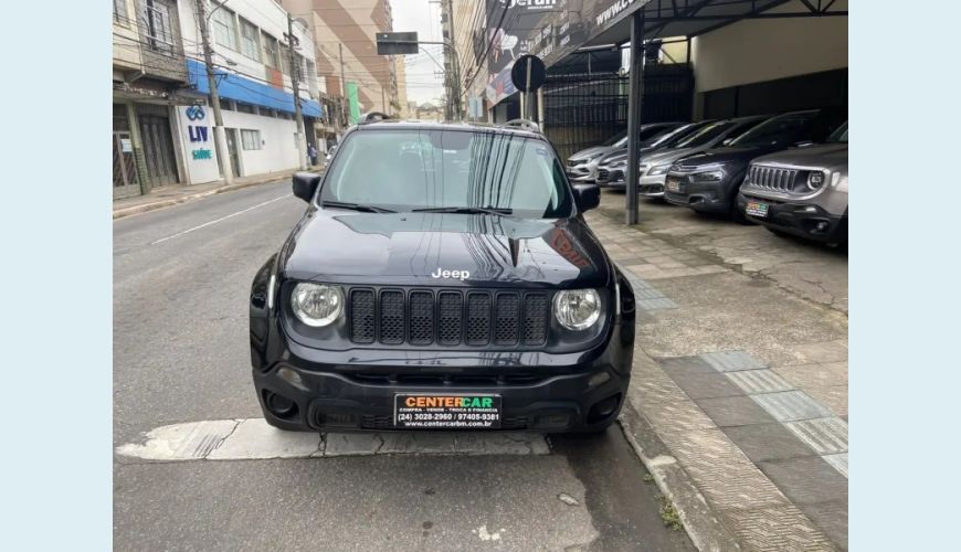 JEEP RENEGADE 1.8 16V FLEX SPORT 4P AUT. - PRETO - 2020 Foto 3 (Grande)