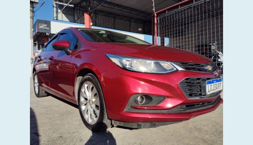 CHEVROLET CRUZE LT 1.4 16V TURBO FLEX 4P AUT. - VERMELHO - 2018 Foto 3 (Grande)