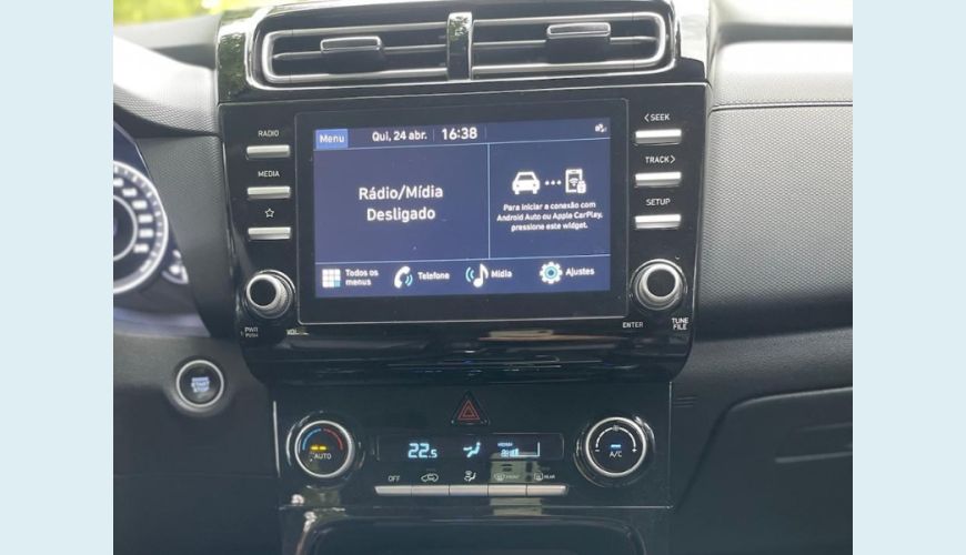 HYUNDAI CRETA LIMITED 1.0 TB 12V FLEX AUT. - PRATA - 2022 Foto 3 (Grande)