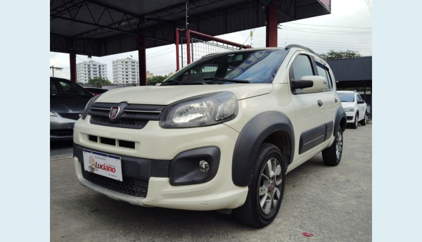 FIAT UNO WAY 1.3 FIREFLY FLEX - BRANCO - 2017 Foto 3 (Grande)