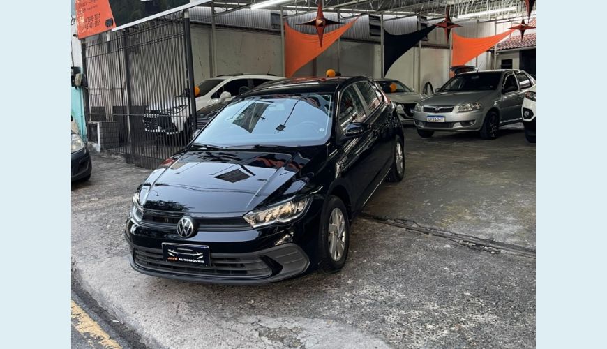 VOLKSWAGEN POLO COMFORTLINE TSI 1.0 FLEX 12V AUT. - PRETO - 2024 Foto 3 (Grande)