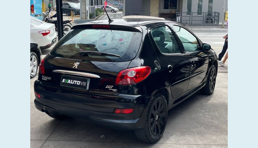 PEUGEOT 207 XS 1.6 FLEX 16V 5P AUT. - PRETO - 2009 Foto 3 (Grande)