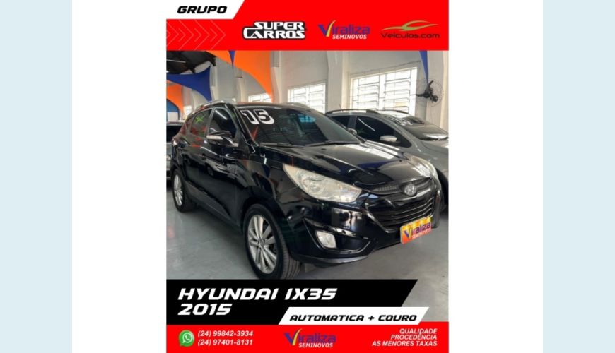 HYUNDAI IX35 - PRETO - 2015 Foto 3 (Grande)