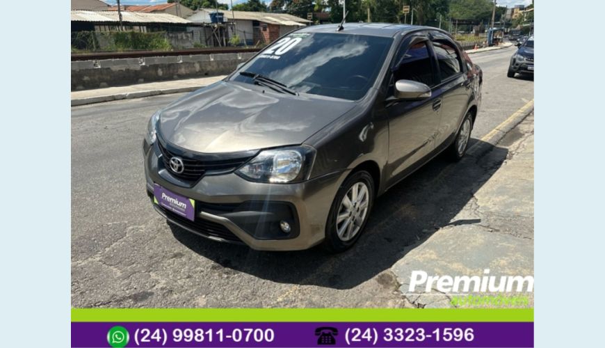 TOYOTA ETIOS - CINZA - 2020 Foto 3 (Grande)